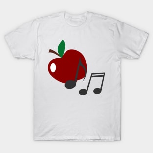 Apple Chord guitar decal T-Shirt